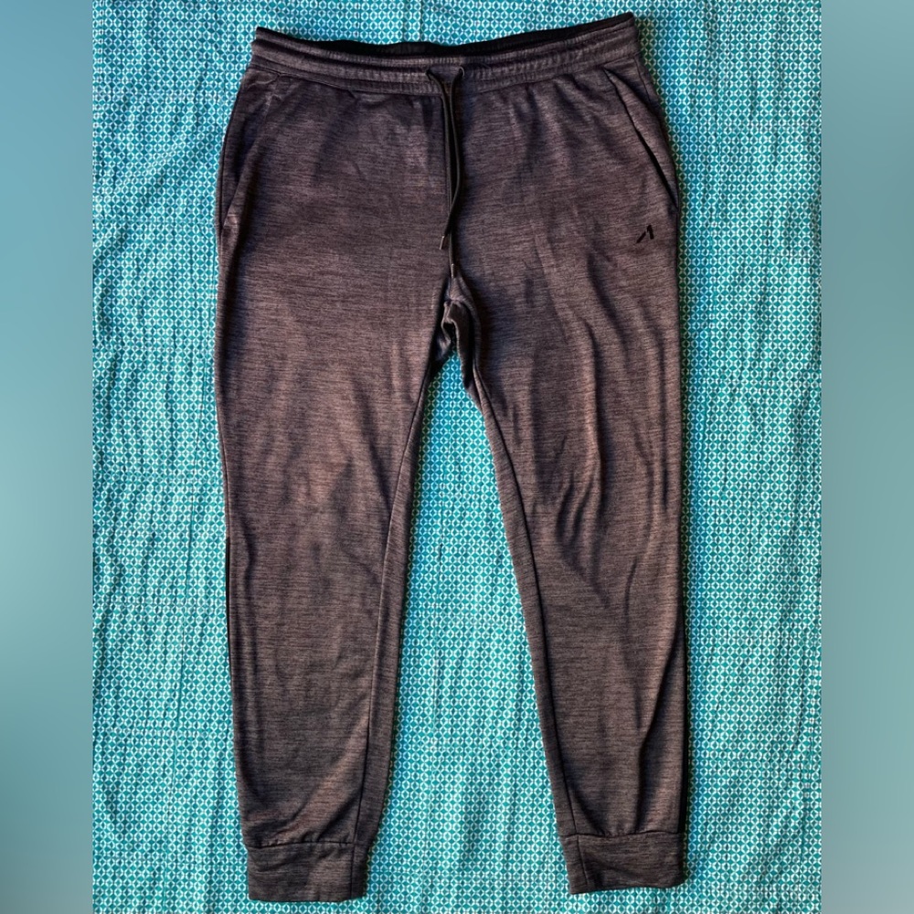 Alive men’s Quick dry jogger sweat-pants, athletic performance, size L